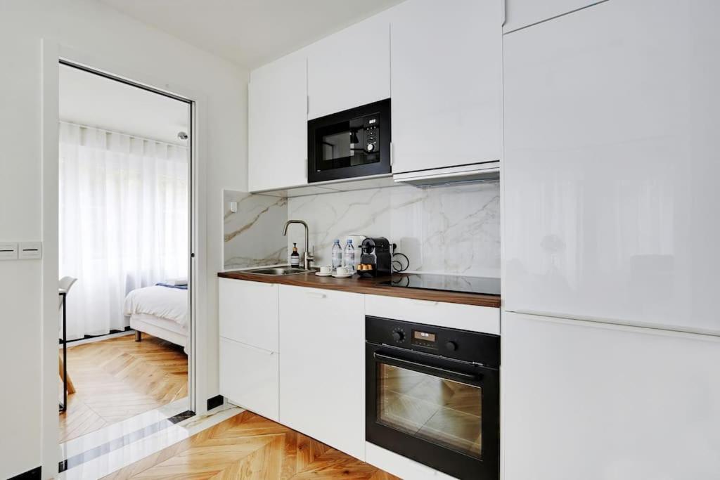 Appartement Cosy Pour 4 A La Villette - Parijs Buitenkant foto